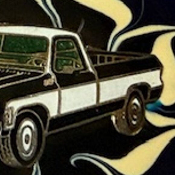 Vintage Epoxy Belt Buckle – Chevrolet Pickup Truck – New Old Stock – 1980s - Picture 3 of 4